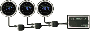 3 Gauges Connected to one Zt-2