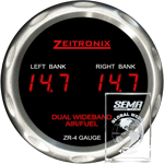 Zt-4 Dual Channel AFR Wideband with ZR-4 Dual AFR Gauge