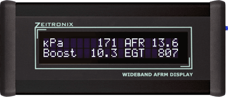 Wideband AFR, Lambda, Boost, EGT LCD Display